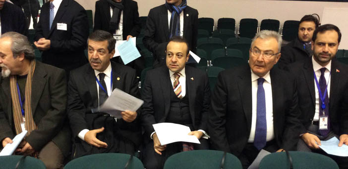 Baykal ve Bağış 'Soykırım Davası'nda yan yana