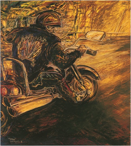 Bir ressamın resimle hiç bitmeyen derdi