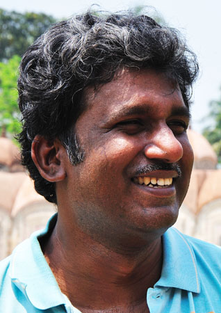 Hindistanlı fotoğrafçı Rangan Datta.  FOTOĞRAF • AKASH MONDAL