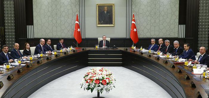 'Ak-Saray'daki ikinci Bakanlar Kurulu başladı