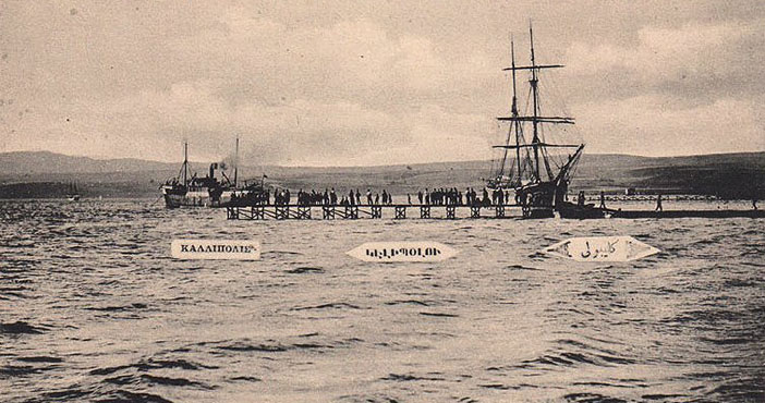 Tarihi Gelibolu iskelesi