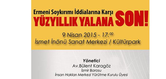 ÇHD’den İzmir Barosu’na: ‘Soykırım yalanı’ demek suçu gizleme çabası