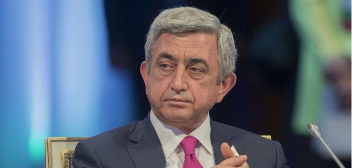 Sarkisyan: Türkiye’nin ‘sıfır sorun’ politikası ‘sıfır komşu’yla sonuçlandı