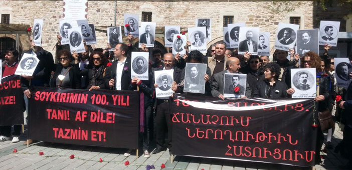 İstanbul'da 24 Nisan anılıyor