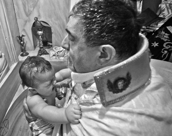 Kumkapı Meryemana’da toplu vaftiz