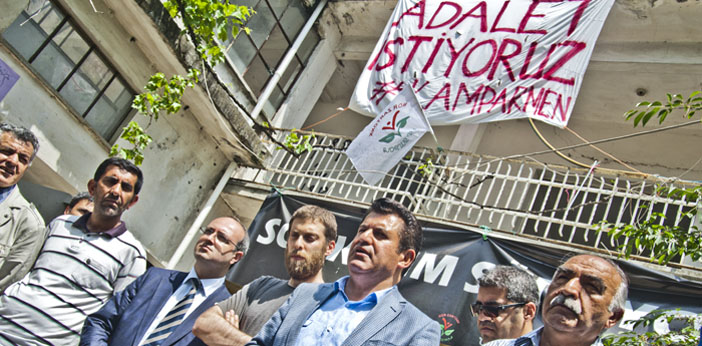 HDP MP Erol Dora returns to Kamp Armen in meaningful visit