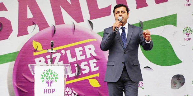 Demirtaş Mersin'de: Provokasyonlara vereceğimiz tek cevap barıştır