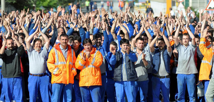 "Makbul görülen işçiler bugün sınıf bilinciyle hareket ediyor"