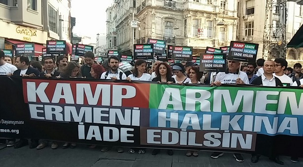 Kamp Armen'in iadesi için yürüdüler