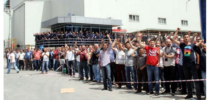 Metal işçilerinin direnişi Kocaeli'ne sıçradı