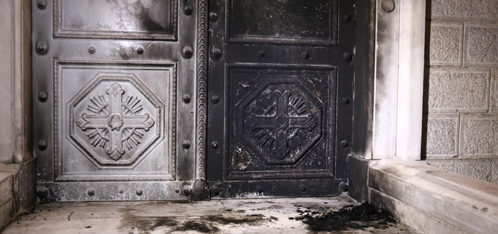 Arson attack on Kadıköy Church