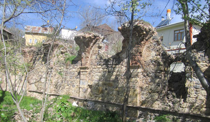 Tamzara Ermeni kilisesinden kalanlar. Fotoğraf: Orhan Üstündağ 