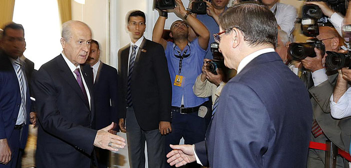 MHP’den koalisyona ret