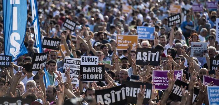 “Barış mücadelesinin sembolü bu alandır”