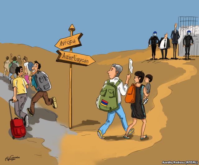 Caricature: Gündüz Ağayev 