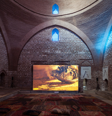 Wael Shawky, Kabare Seferleri Kerbela'nın sırları, 2015, Küçük Mustafa Paşa Hamamı