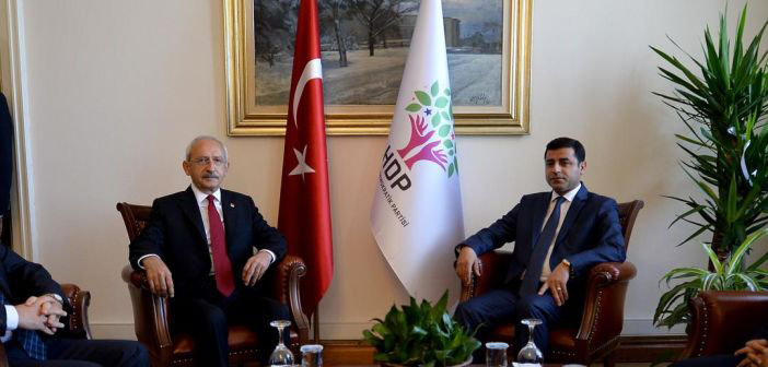 Kılıçdaroğlu, Demirtaş ve Yüksekdağ ile görüştü
