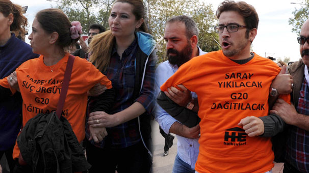 G20'de gözaltı