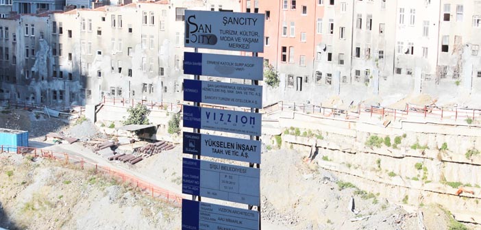 Şan City inşaatında yaprak kıpırdamıyor