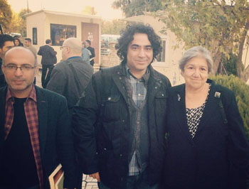 Yavuz Ekinci, Bülent Usta ve Ayşe Baban (soldan sağa)