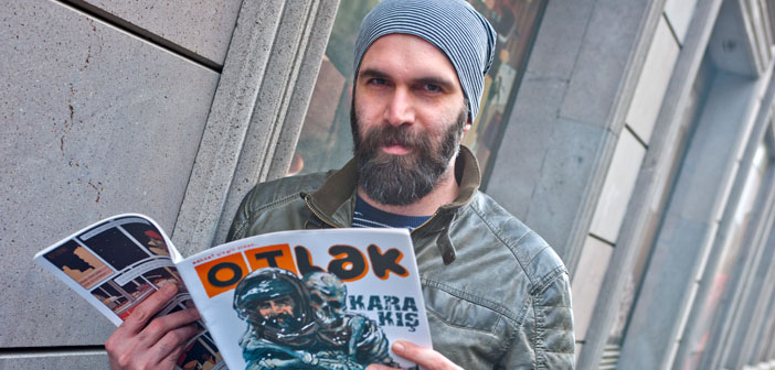 Yazarlarla çizerler ‘Otlak’ta buluştu