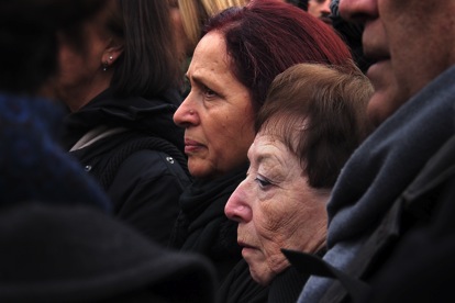 Rakel Dink: Toprak doymaz kardeşlerim.  Fotoğraf: Yücel Tunca. 