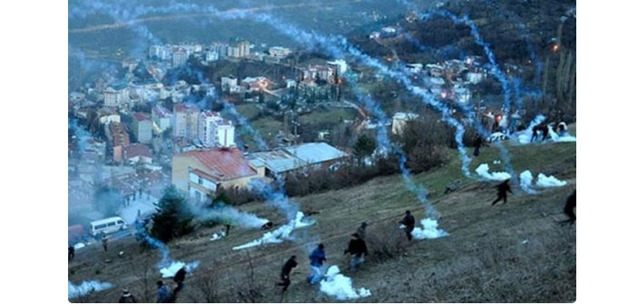 Cerattepe'de yine polis müdahalesi: 6 kişi gözaltında