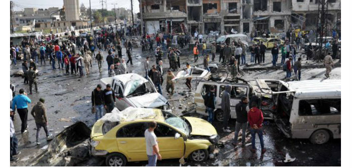 Şam ve Humus'ta IŞİD saldırılarında en az 140 kişi öldü