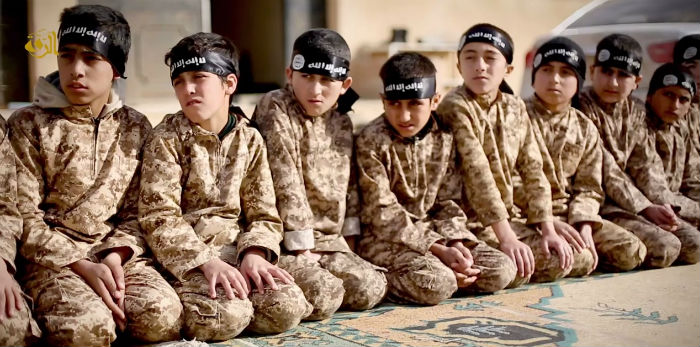 IŞİD’in ‘asker’ çocukları