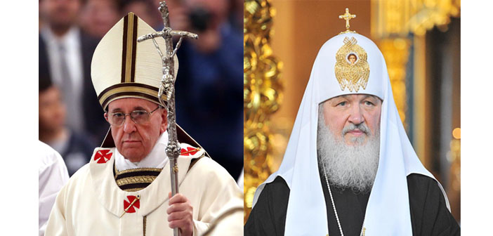 Doğu ve Batı Hristiyanlığı için tarihi buluşma