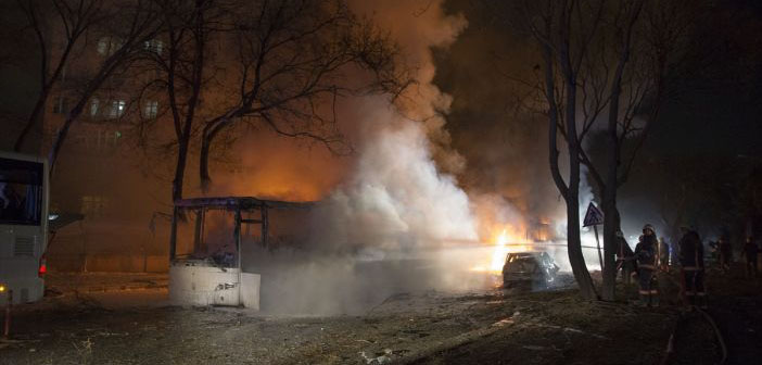 Ankara'da bombalı saldırı: 28 ölü 61 yaralı