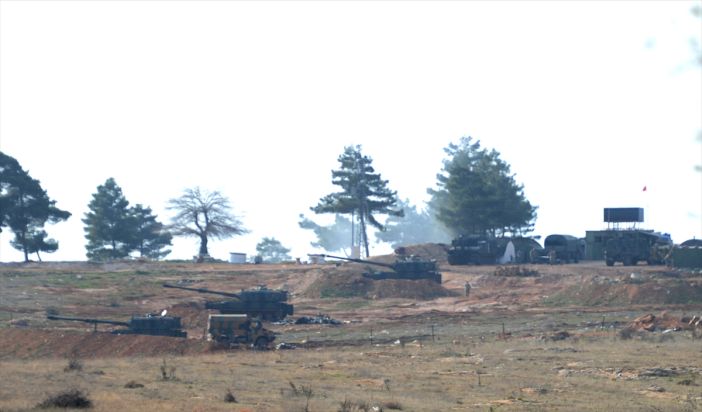 Turkey bombarded PYD