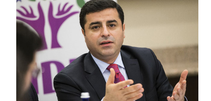 Demirtaş: Siyasi öç alma girişiminin desteklenmesi hata