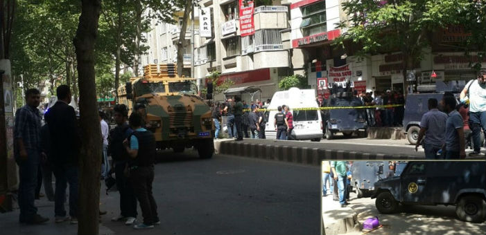 Diyarbakır’da askeri araç bir kadını öldürdü