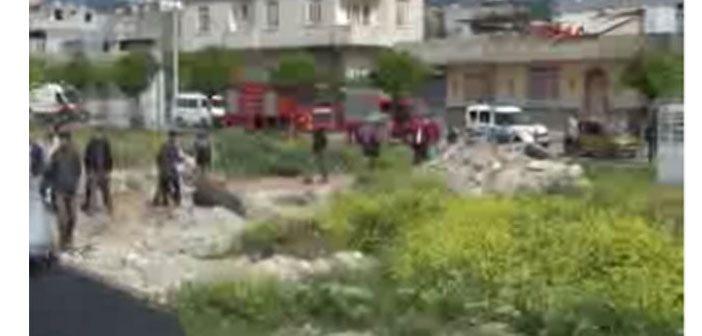 Kilis'e yine roketatar mermileri atıldı