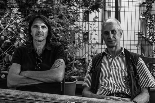 Hoheisel ve Knitz. Fotoğraf: Miran Manukyan