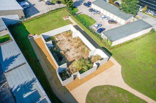 ‘Büyüyen Hafıza- Eberswalde’nin yıkılan sinagogu için anıt’, 2012-2013, Eberswalde