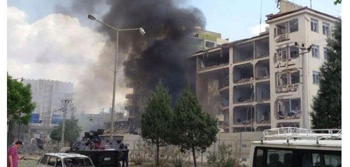 Midyat Emniyet Müdürlüğü'ne saldırı