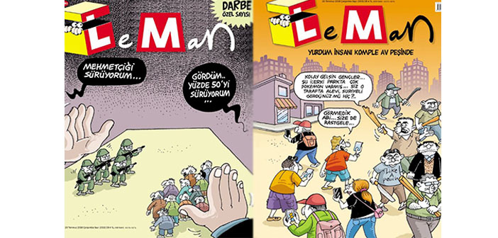 Leman Dergisi toplatıldı