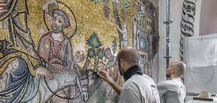 Kutsal Doğuş Kilisesi’nde restorasyon üçüncü aşamada