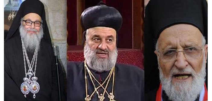 Patriklerden Suriye çağrısı