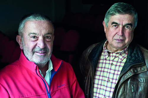 Ali Yamaç, Bülent Erdem. Fotoğraf: Berge Arabian