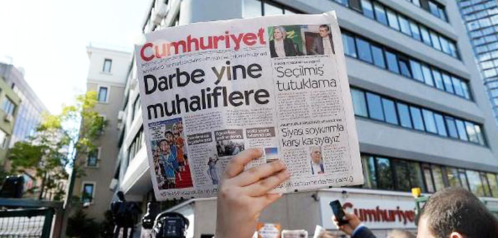 Cumhuriyet'ten açıklama: Mücadelemiz okurlarla ve dayanışmayla sürecek