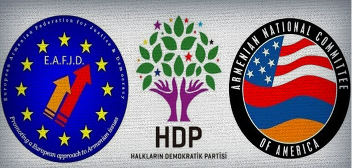 Ermeni diasporasından HDP'li vekillerin tutuklanmasına tepki