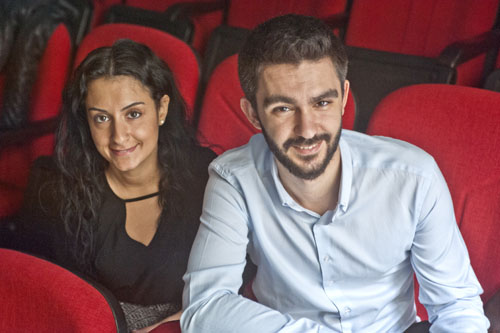 Enna Ökke ve Serhan Ekin. Fotoğraf: Berge Arabian