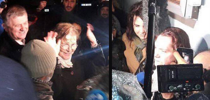 Alpay, Erdoğan ve Kaya cezaevinden çıktı