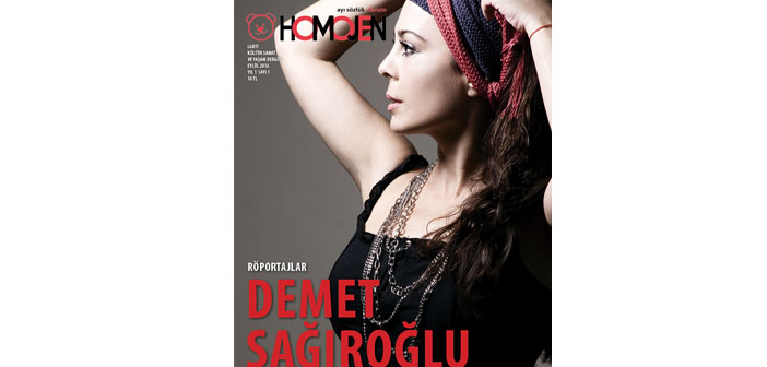 Homojen Dergi raflarda