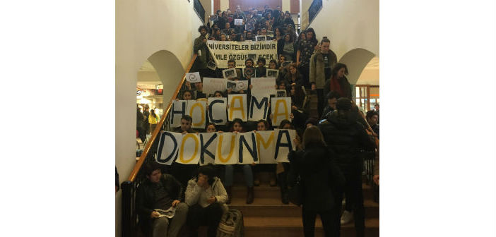 Üniversitelerde 'Akademi biat etmez' eylemleri sürüyor