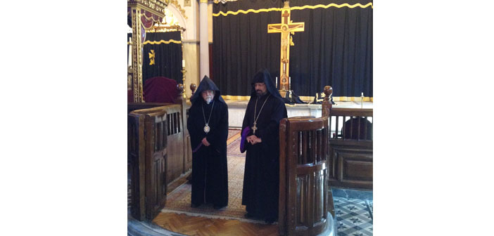 Bekçiyan için dua edildi