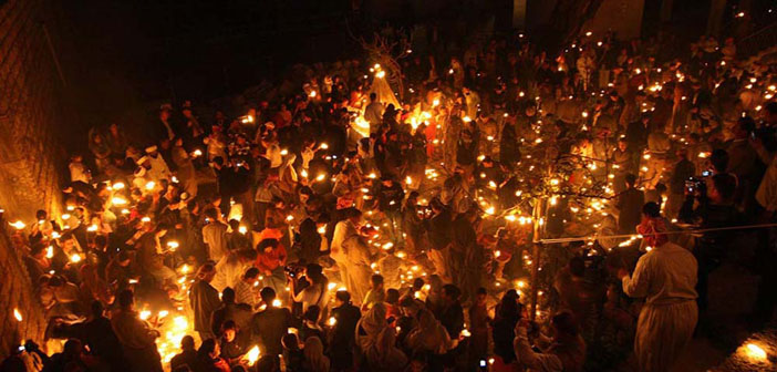 Êzidî milletvekillerinden 'Çarşema Sor' mesajı